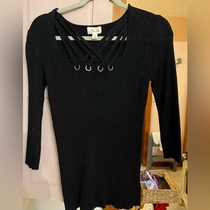 Women’s black sweater LG NWOT